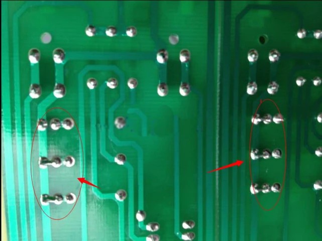 導致波峰焊連錫短路的調整和處理方法